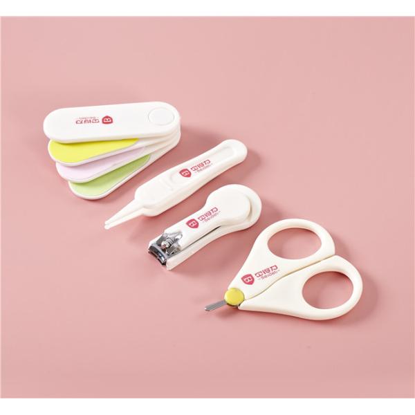 Safety Baby Nail Cutter Set Infant Manicure Set White Color BY18ZJJ4JT01