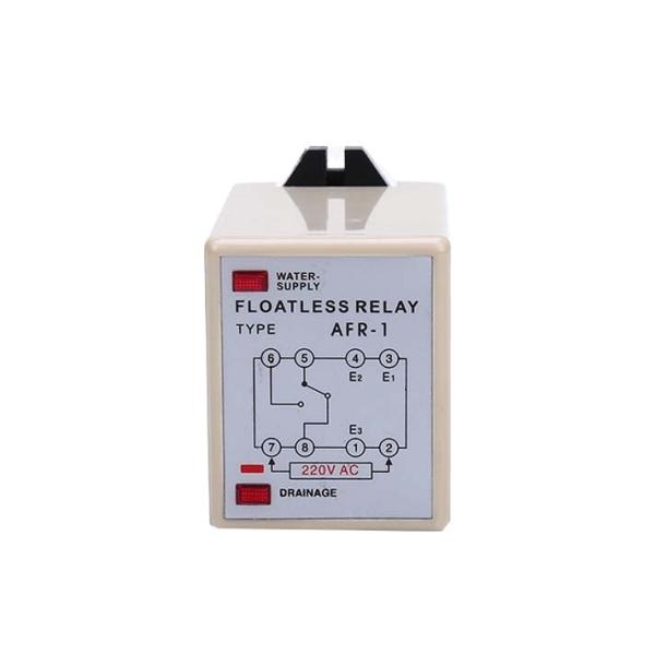 AFR-1 5A 8 Pin 250V AC Liquid Water Level Control Float less Relay Sensor Switch