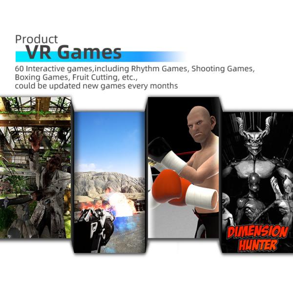 Игры обслуживания 220V 9D VR собственной личности имитатора стрельбы металлического листа VR для детей