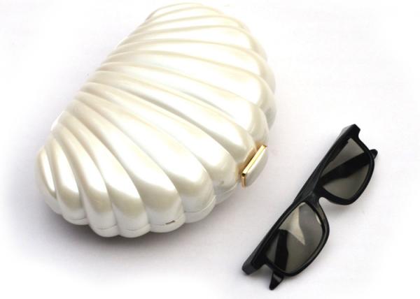 Pink Shelled Clutch Bag Casual And Fashion Shell Shaped For Ladies