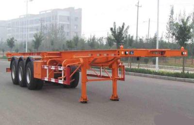 Do leito eixos 50Tons 13m do caminhão de reboque 3 semi para a carga do recipiente