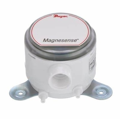 Dwyer MS Series Magnesense Differential Pressure Transmitter with 4-20 mA Output and Field-Selectable Ranges