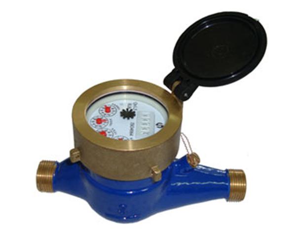 Liquid Seal Magnetic Drive Multi Jet Water Meter DN20 ISO4064 For Residential