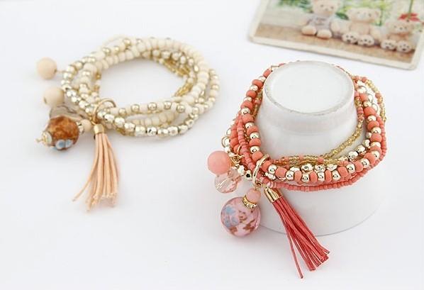 Mulit layer beaded bracelet