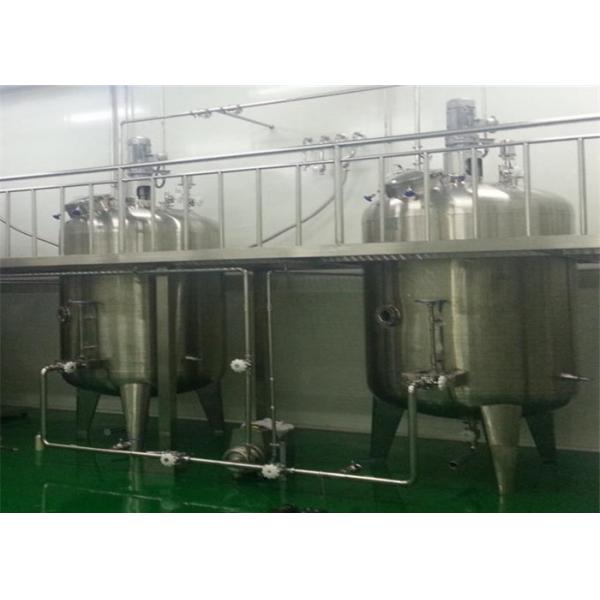 Food Grade Stainless Steel Fermentation Tanks , SS Mixing Tank For Beverage