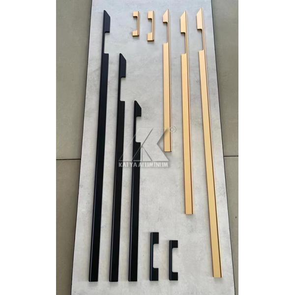 Kitchen Cupboard Closet Wardrobe Handles Aluminium Profiles For Furniture Cabinet Doors