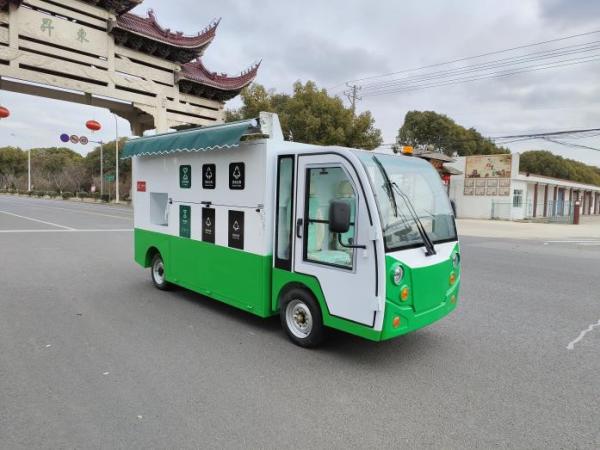 New Energy Electric Four Wheel Garbage Collection Truck Electric Sanitation Vehicle