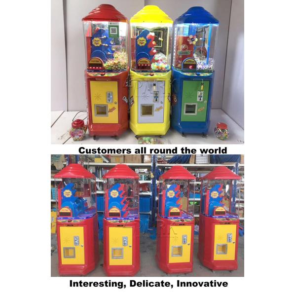 Out Chupa Chup Vending Game Machine Coin Operated 510*410*1460 MM