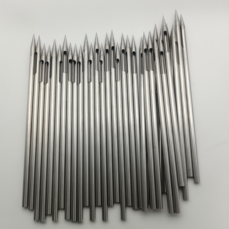 Stainless Steel Capillary Tip Polishing Electro Polishing Grooving