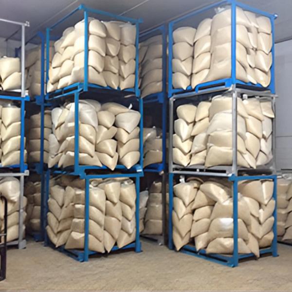 Commercial Steel Pallet Stacking Frame Reinforced Design Warehouse Heavy Duty Storage System