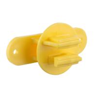 Electric Fence 6mm Poly Wire Wood Post Insulator With Galvanized Nails