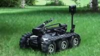 Explosivo que maneja los equipos de herramienta del Eod con pilas con el cuerpo del robot móvil