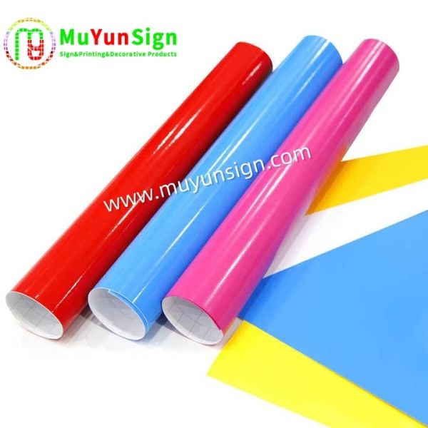 Fade Resistant Color Cutting Vinyl For Vehicle Graphics / Decals