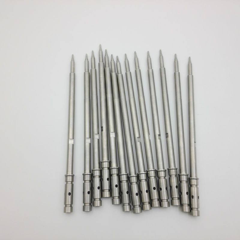 316L Stainless Steel CNC Parts Blowing Medical Needle Fine Long Shaft Milling