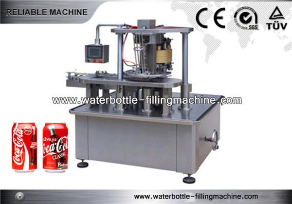 7.5kw Aerosol Can Beverage Filling Machine , Tomato Paste Bottle Filler Machine