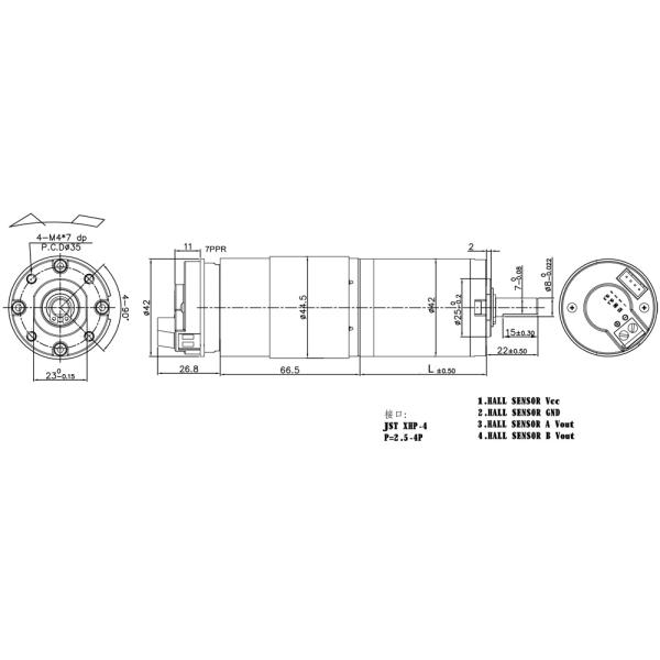 Explosion-Proof Type 16/22/32/36/42/45mm 12V 24V 0.5W-100W High Torque BLDC or Brushed DC Gear Motor Planetary Gearbox with Encoder