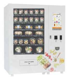 Touch Screen Refrigerated Salad Corn Vending Machine