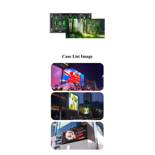 Доска приведенная SMD P4 на открытом воздухе рекламируя 320*160mm