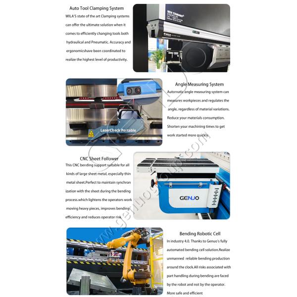 Sheet Metal Processing Made Easy Electric Hydraulic CNC Press Brake with 260mm Throat Depth and End Forming Services