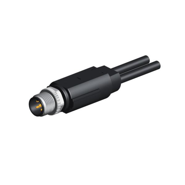 Водоустойчивый кабель штепсельной вилки M12 Pin Splitter 5 соединителя y привода датчика IP68