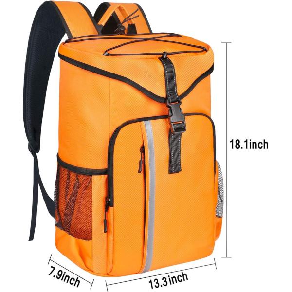 Bolso de aire acondicionado de picnic de peso ligero, suave, a prueba de fugas, aislado, a prueba de agua, para acampar, senderismo, playa