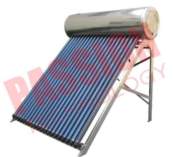 O telhado de alta pressão montou o aquecedor de água solar com capacidade elétrica do backup 200L