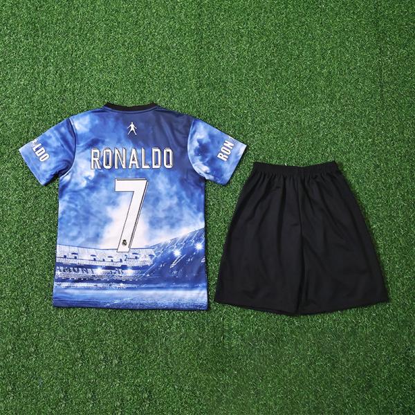 C Ronaldo Children Special Commemorative Fan Version Football Jersey Customization