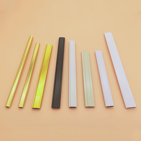 Design Gold Jewelry Spacer Bar For Upvc Windows And Doors 8*18 Aluminum Georgian Bar