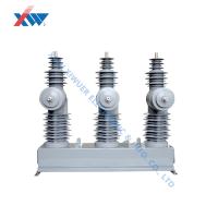 12 kV 1250A extérieur solide-séré pôle monté recloser de circuit automatique avec boîte de puissance