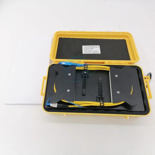 La caja del cable de lanzamiento de fibra óptica OTDR G.652D G.657A1 SM MM OM1 OM3 OM4 500M/1KM/2KM
