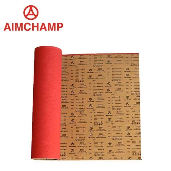 Ceramic Alumina Sanding Belt Coated Abrasive Cloth Roll 36Grit 60Grit 36Grit