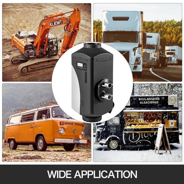 Aluminum 12Volt 8000w Airtronic Diesel Heater / Rv Diesel Heater