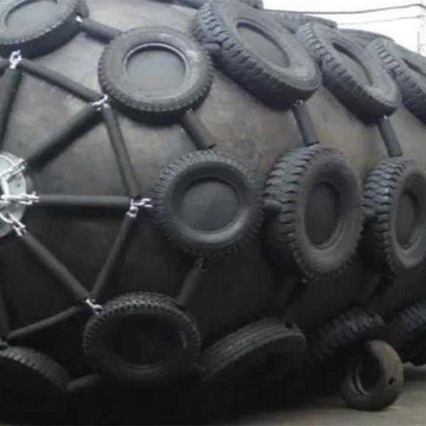 D1000 L1500 Морской пневматический резиновый фендер Понтонный буй Надувный