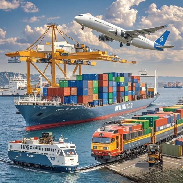 Cross Border Air Cargo And Truck Logistics Forwarding Service