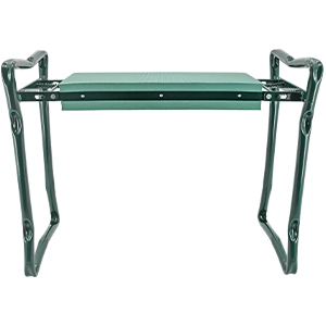 Garden Kneeler And Seat With Tool Pouch, Portable Folding Garden Stool, Heavy Duty Gardening Kneeling Bench