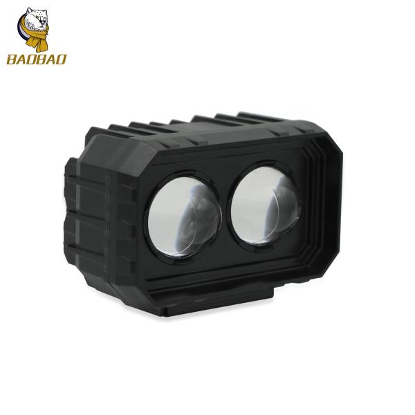 Plastic Casing Flash White Yellow Color For Motorbike LED Exterior Light