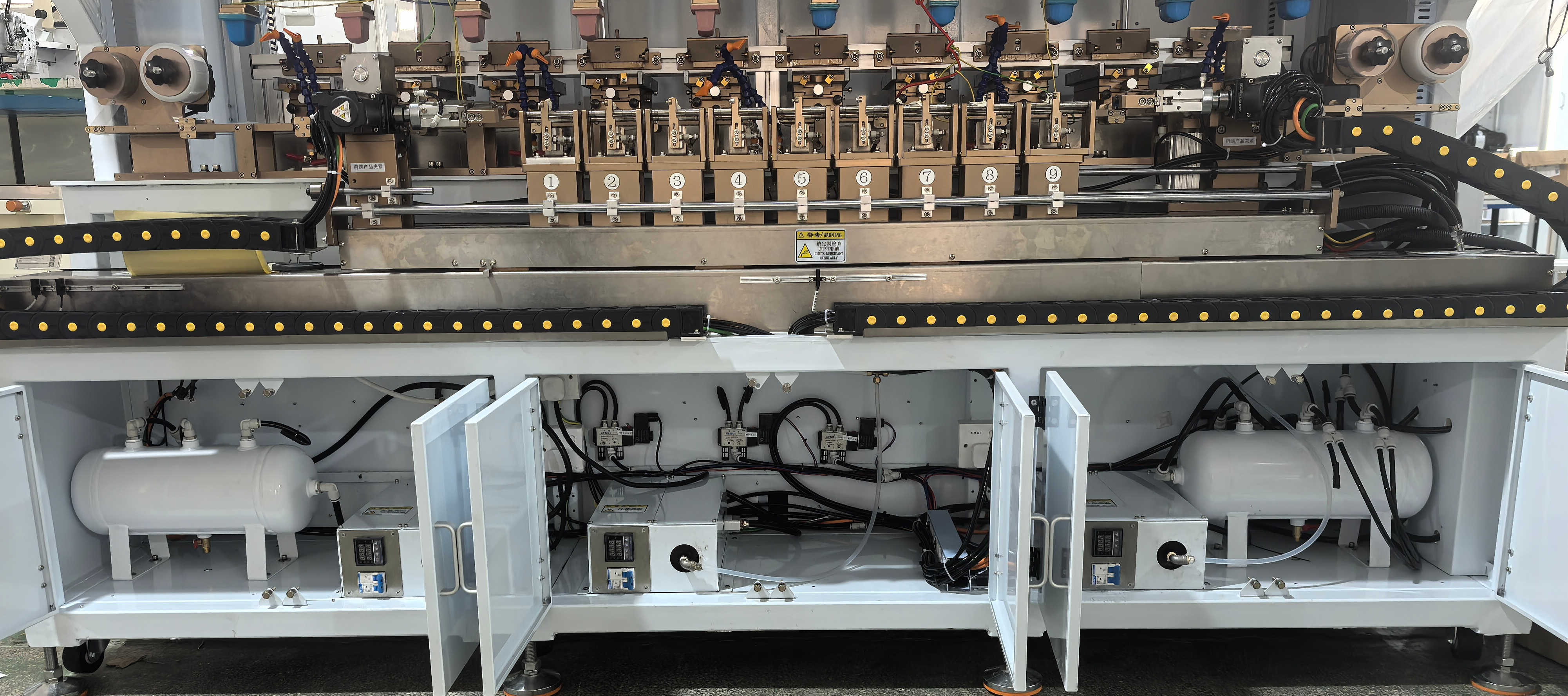 10 Color Automatic Servo Pad Printing Machine 13KW 15 Times/H Max Running Speed