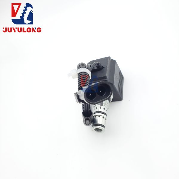 For for Excavator SY55-10 60C 75-9 pilot Safety Lock Solenoid Valve Coil Valve Stem Valve Core Assembly JUYULONG Brand 3 Months