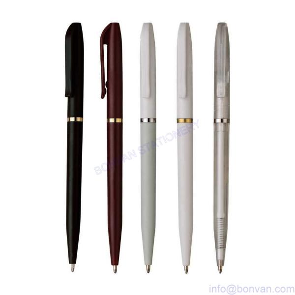 simple twist ball pen, low price ball pen for hotel use,hotel promotional pen