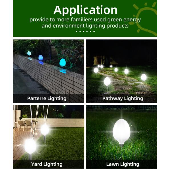 Solar Ball Lights 50000 Hours Working Lifetime for Garden Christmas Party Decoration