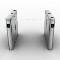 Torniquete elegante del brazo del descenso de la puerta del torniquete del control de acceso del acero inoxidable del control 304 del PLC
