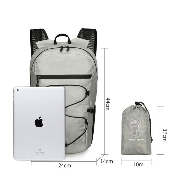 OEM ODM Outdoor Ultralight Trekking Bag , Waterproof Cycling Backpack Foldable