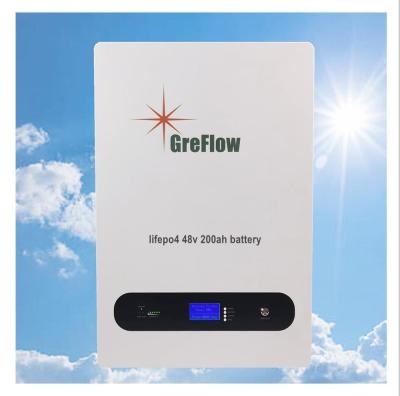 Powerwall 10kwh 10kw 48V 200Ah Lifepo4 battery For Solar Energy