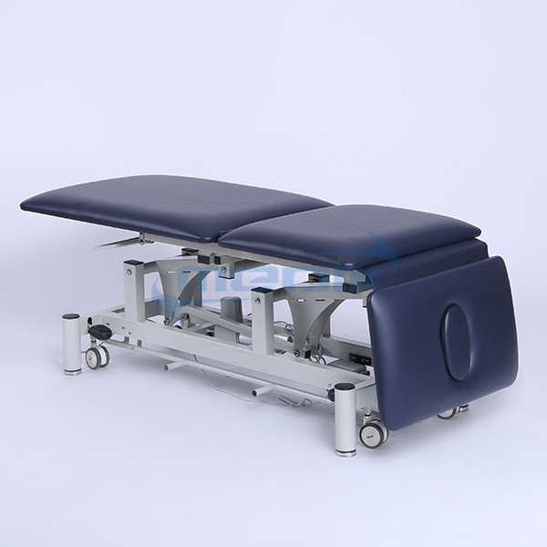 3 Sections Electric Medical Physician Exam Tables With Foot Switch For Clinic