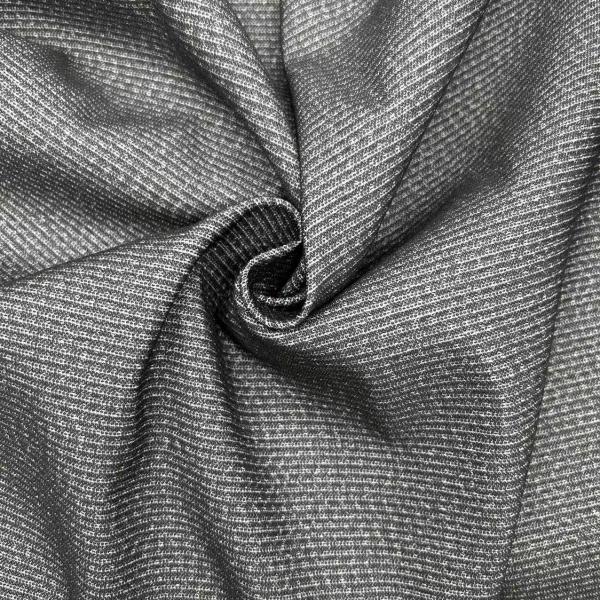 Floating Grid Dual Tone Weft Stretch Fabric 75D*75D+40D+150D 97% Polyester 3% Spandex