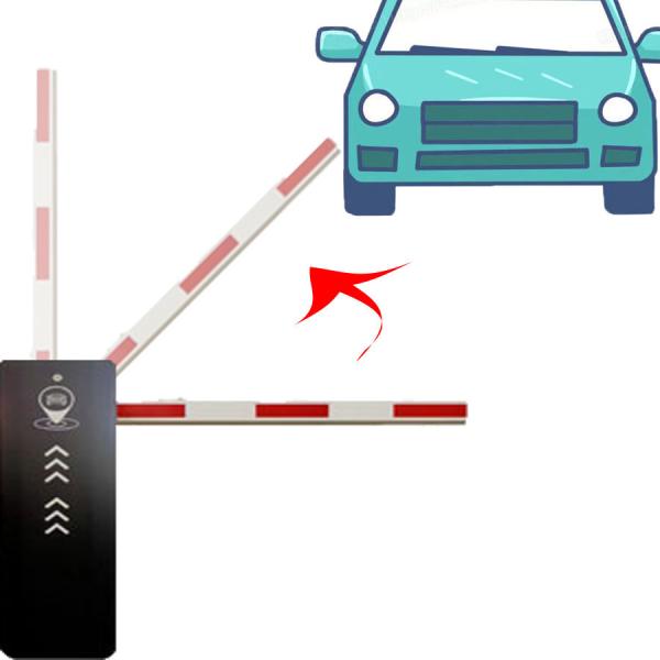 Barrière de sécurité à moteur sans balais avec fonction de contrôle d'accès anti-collision
