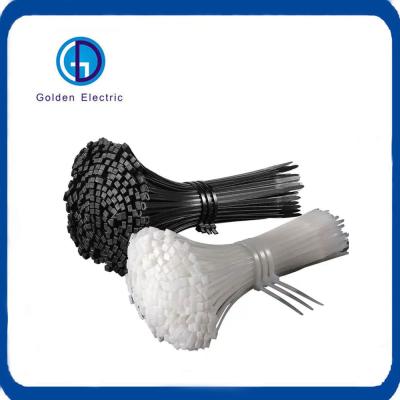 Customized White Self Locking Cable Tie PA66 With RoHS Certification