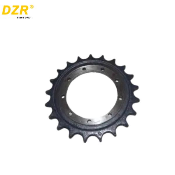 Chaîne à rouleaux industriels et engrenages 35MnB pour PC5500 pièces de train de chasse de la pelle Komatsu