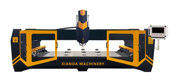 Automatic CNC Stone Carving Machine for Granite Marble Quartz