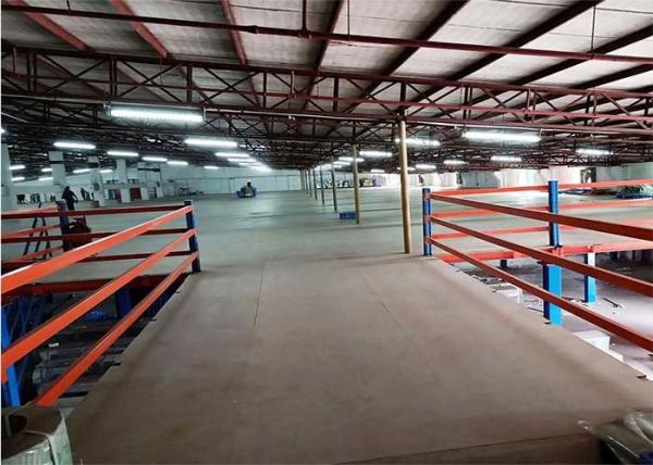 Plataforma industrial galvanizada do aço do sótão do armazenamento do armazém do assoalho de mezanino